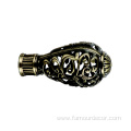 Classic Carved Hardware Curtain Rod